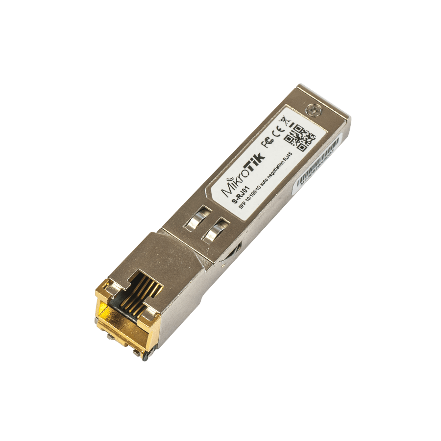 MIKROTIK RouterBOARD SFP RJ45 SFP 10/100/1000M copper module S-RJ01