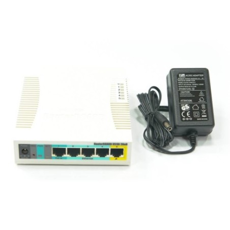 MIKROTIK ROUTERBOARD RB951Ui-2HnD - Wireless Access Point, 5xLAN, 2,4Ghz RouterOS Lv.4