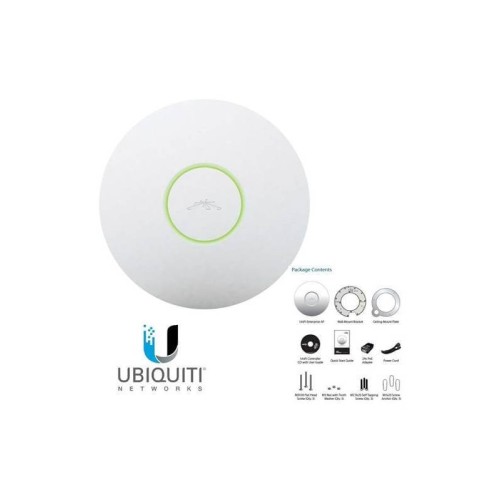 UBIQUITI UNIFI UAP MIMO 2.4GHZ 300MBPS COPERTURA 120MT POE INCLUSO ACCESS POINT