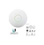 UBIQUITI UNIFI UAP MIMO 2.4GHZ 300MBPS COPERTURA 120MT POE INCLUSO ACCESS POINT