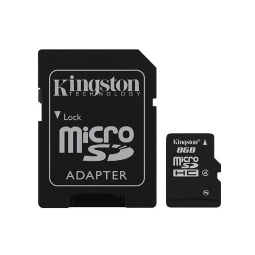 MEMORY KINGSTON CARD SDHC-MICRO 8GB c4