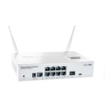 MIKROTIK CLOUD ROUTER SWITCH CRS109-8G-1S-2HnD-IN , 8xLAN, 1xSFP, 2,4Ghz RouterOS Lv.5
