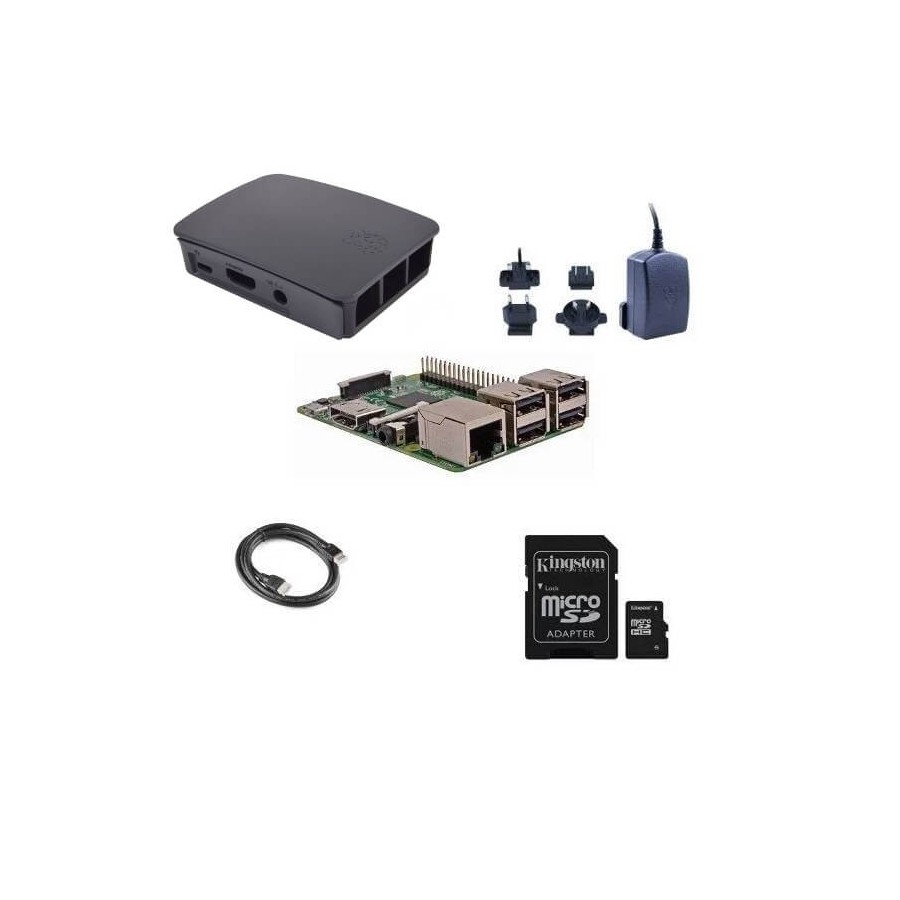 Raspberry Pi 3  Model B (1GB) 16GB NOOBS Starter Kit (E04)