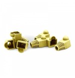 MACH POWER COPRIPLUG DI RETE RJ45 COLORE GIALLO (CONF. 50PZ) - CV-LAN-029-Y