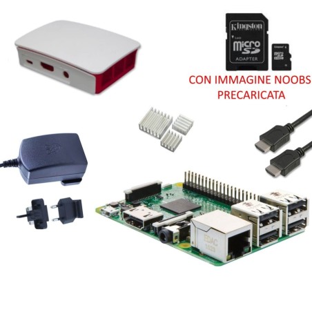 Raspberry Pi 3  Model B (1GB) 16GB NOOBS Starter Kit (E06)