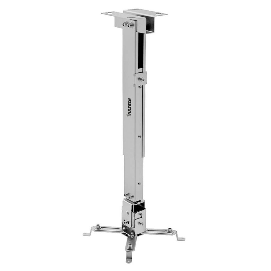 STAFFA SUPPORTO UNIVERSALE PER PROIETTORE A SOFFITTO REGOLABILE IN ALTEZZA VULTECH SP-04
