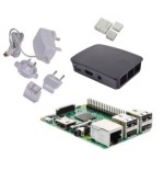 Raspberry Pi 3 Starter Kit con Alimentatore, Case e Dissipatori (E00.1)