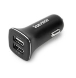 VULTECH CARICATORE DA AUTO CON DOPPIA USCITA USB (MAX 2.4A) - CA-024