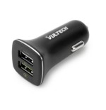 VULTECH CARICATORE DA AUTO CON DOPPIA USCITA USB QUICK CHARGE 3.0 - CA-QC3