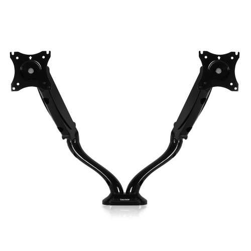 STAFFA SUPPORTO GIREVOLE DA SCRIVANIA PER 2 MONITOR DA 13" A 27" VULTECH TTV-04PRO