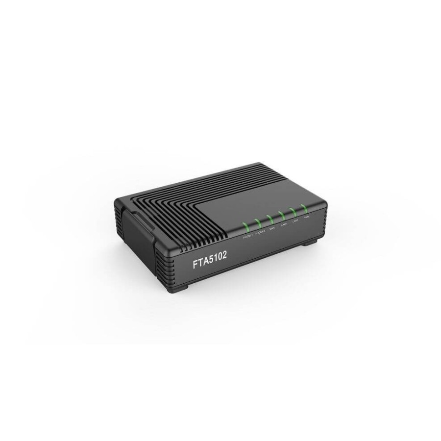 FLYING VOICE FTA5102 ADATATTORE VOIP ATA ROUTER, 1 WAN , 1 LAN , 2 FXS