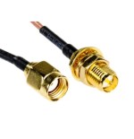 PIGTAIL RP-SMA MASCHIO - RP-SMA FEMMINA 200MM PIG-RPSMAF-RPSMAM-20