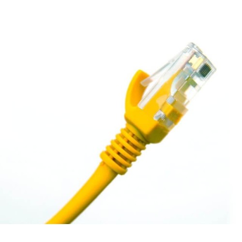 Cavo UTP PatchCord 2 Metri  cat.5e colore giallo
