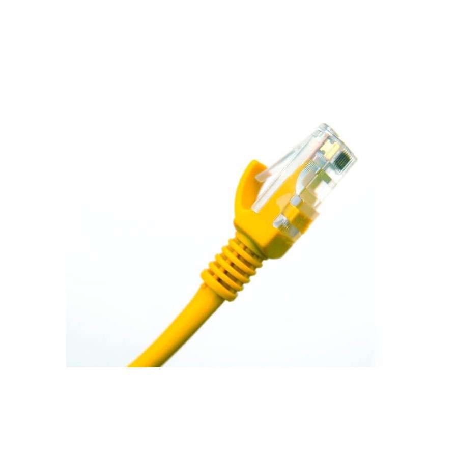 Cavo UTP PatchCord 2 Metri  cat.5e colore giallo