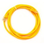 Cavo UTP PatchCord 2 Metri  cat.5e colore giallo
