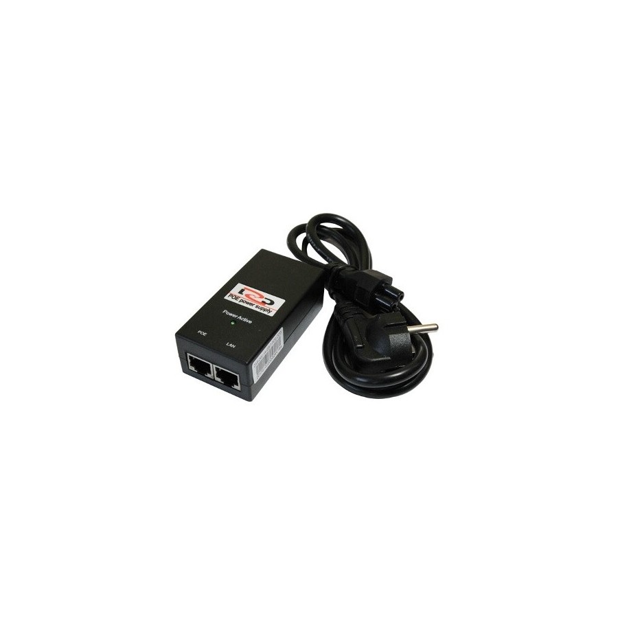 ALIMENTATORE PoE 48V 24W Gigabit Power Adapter ESD Protected ZAS-48V-05A-GBIT-POE-DCG