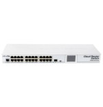 MIKROTIK CLOUD ROUTER SWITCH CRS125-24G-1S-RM , 24xLAN, 1xSFP,  RouterOS Lv.5