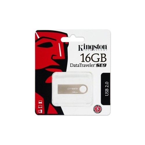 PENDRIVE USB Flash 16GB KINGSTON DT-SE9H metal