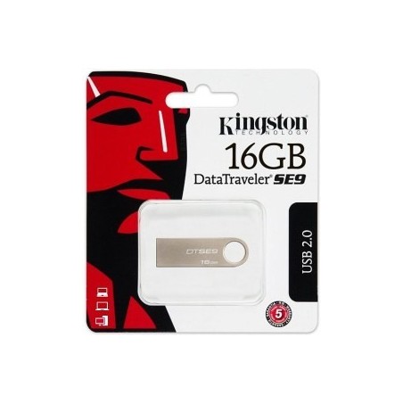 PENDRIVE USB Flash 16GB KINGSTON DT-SE9H metal