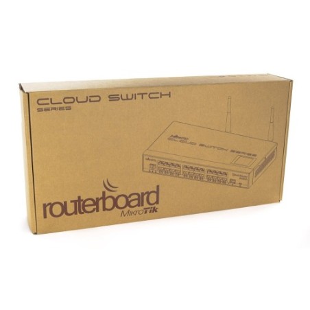 MIKROTIK CLOUD ROUTER SWITCH CRS125-24G-1S-2HnD-IN , 24xLAN, 1xSFP, 2,4 GHZ  RouterOS Lv.5