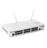 MIKROTIK CLOUD ROUTER SWITCH CRS125-24G-1S-2HnD-IN , 24xLAN, 1xSFP, 2,4 GHZ  RouterOS Lv.5