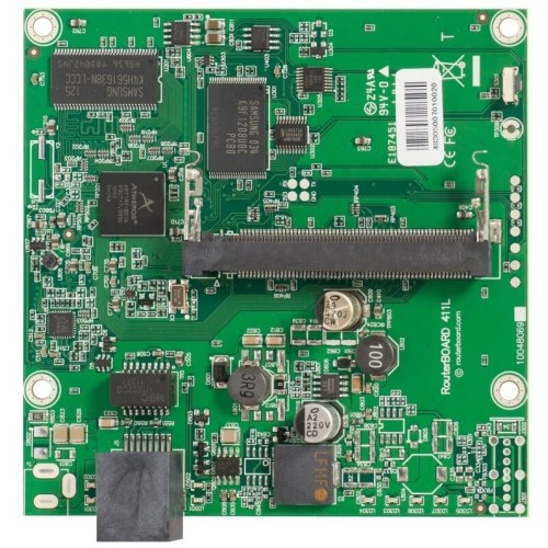 MIKROTIK ROUTERBOARD RB411L , 1xLAN, 1xmPCI,  RouterOS Lv.3