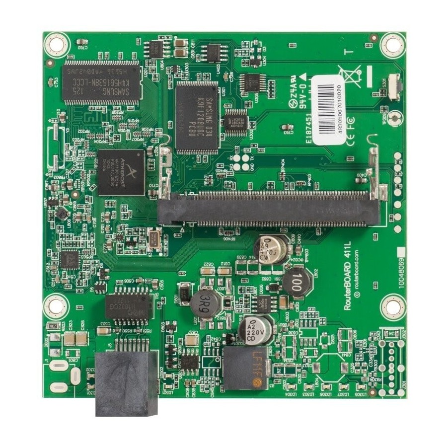 MIKROTIK ROUTERBOARD RB411L , 1xLAN, 1xmPCI,  RouterOS Lv.3