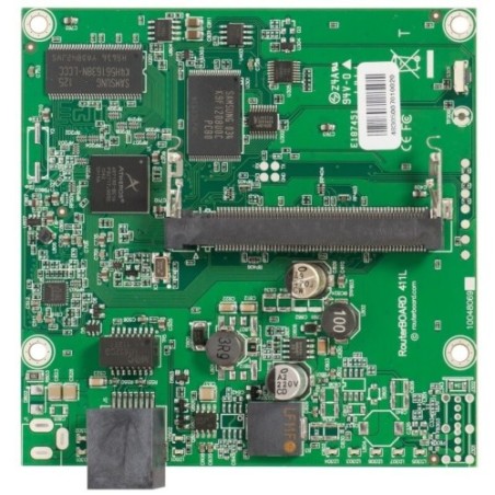 MIKROTIK ROUTERBOARD RB411L , 1xLAN, 1xmPCI,  RouterOS Lv.3