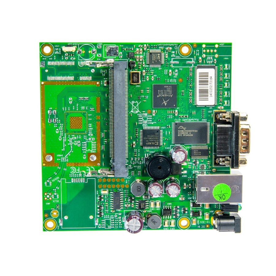 MIKROTIK ROUTERBOARD RB411 , 1xLAN, 1xmPCI,  RouterOS Lv.3