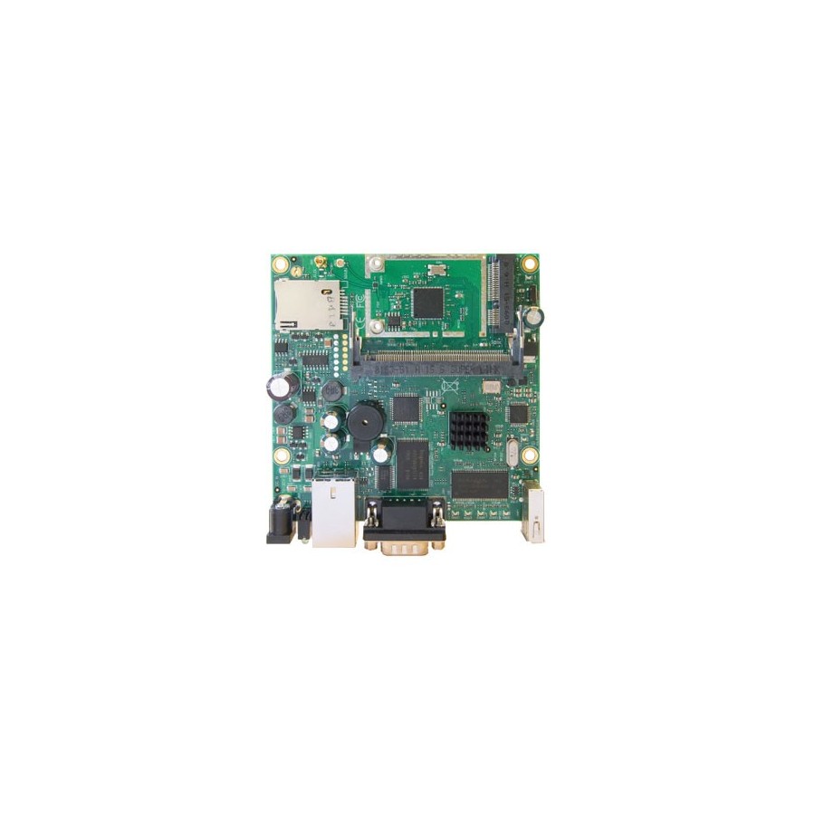 MIKROTIK ROUTERBOARD RB411U , 1xLAN, 1xmPCI,  RouterOS Lv.4