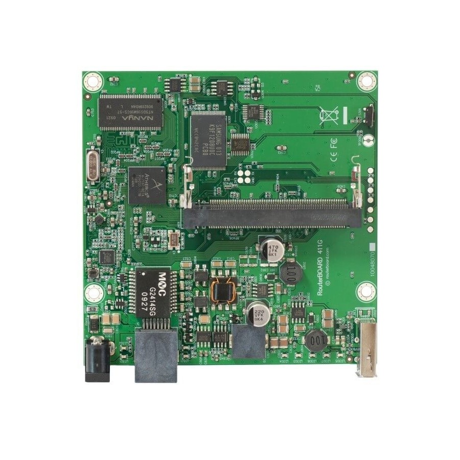MIKROTIK ROUTERBOARD RB411GL , 1xLAN Gigabit, 1xmPCI,  RouterOS Lv.4