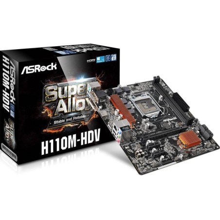 SCHEDA MADRE SKT. 1151 ASROCK H110M-HDV