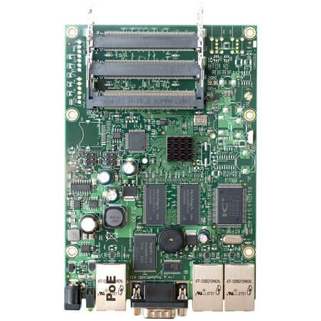 MIKROTIK ROUTERBOARD RB433, 3xLAN, 3xmPCI, RouterOS Lv.4