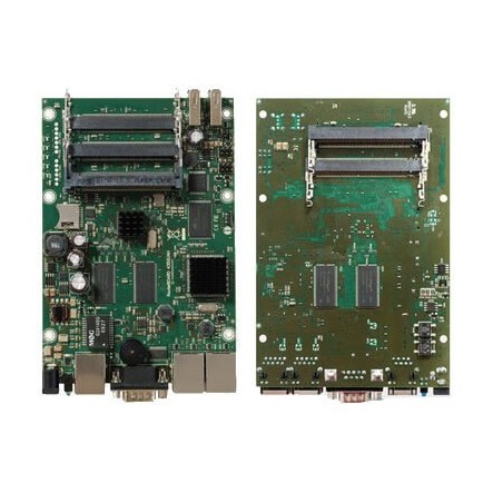 MIKROTIK ROUTERBOARD  RB435G, 3xLAN, 5xmPCI, RouterOS Lv.5