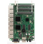 RouterBOARD 493G, 9x LAN, 3x MiniPCI, 1x USB, 256MB DDR SD-RAM i 64MB FLASH