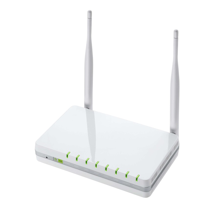 FLYING VOICE G802 - VoIP Wireless Router , 1 WAN , 4 LAN , 2 FXS, 1USB , WIFI 2,4 GHZ 300N