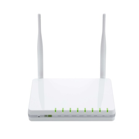 FLYING VOICE G802 - VoIP Wireless Router , 1 WAN , 4 LAN , 2 FXS, 1USB , WIFI 2,4 GHZ 300N