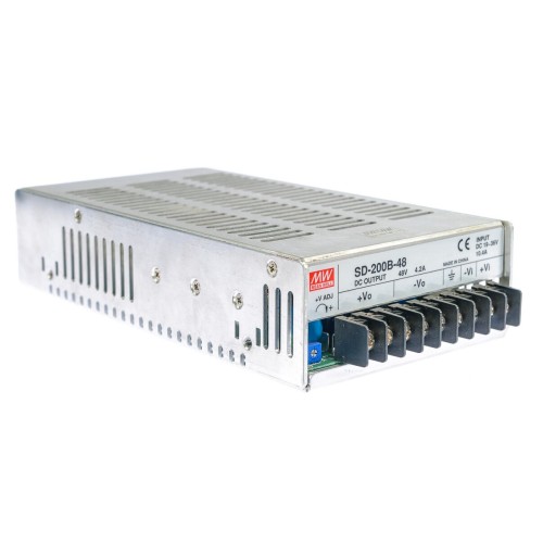 Mean Well convertitore di tensione SD-200B-48 24--48V 200W (4.2A)MW-SD-200B-48