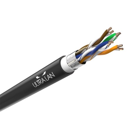 ULTRALAN FTP CABLE CAT 5E CCA PE+PVC 305M (OUTDOOR)  ULAN-FTP-C5E-CCA-PE