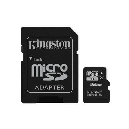 MEMORY KINGSTON CARD SDHC-MICRO 32GB c4