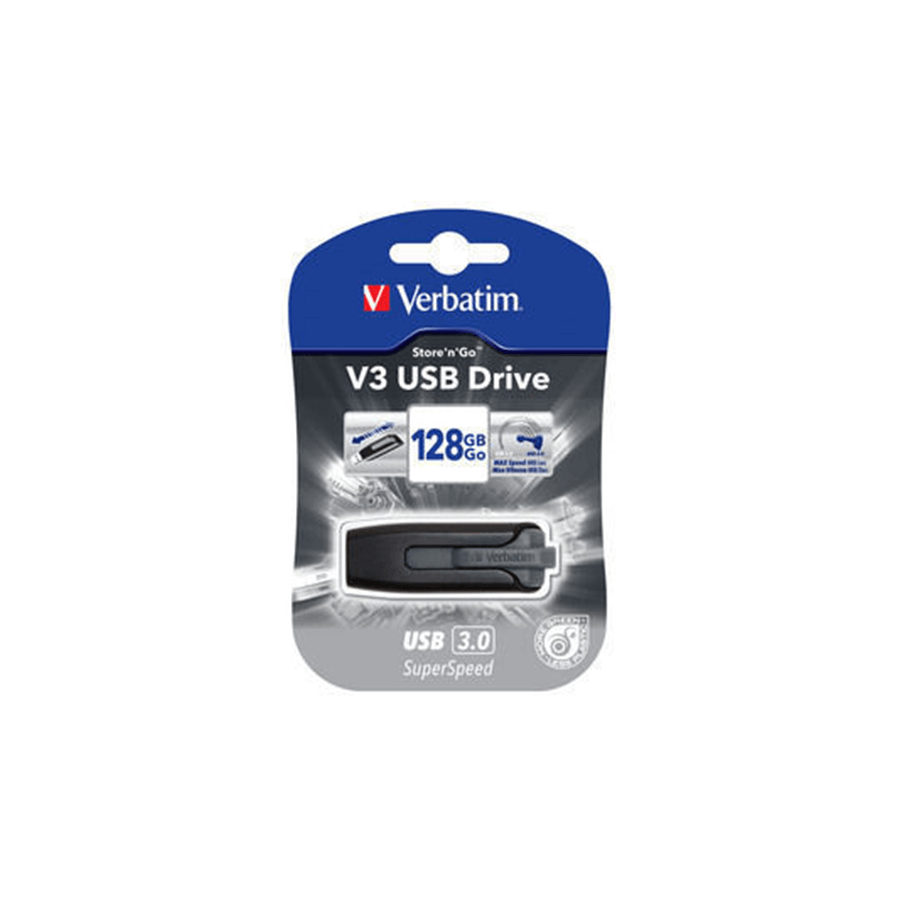 PENDRIVE USB V3 128GB 3.0 VERBATIM 49189