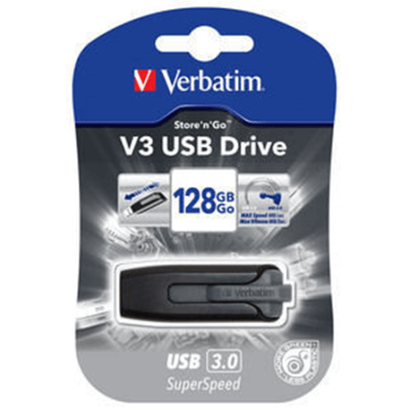 PENDRIVE USB V3 128GB 3.0 VERBATIM 49189