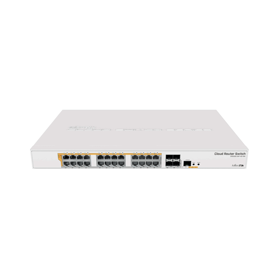 MIKROTIK CLOUD ROUTER SWITCH CRS328-24P-4S+RM