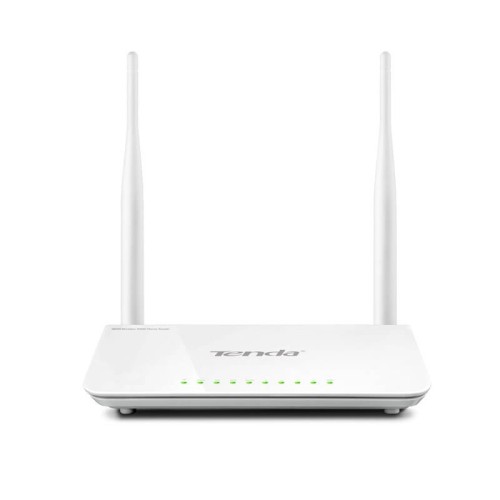 TENDA F300 router wireless 2.4 GHz, 300 Mb/s, 2T2R