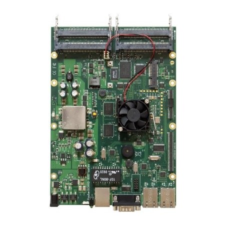 RouterBOARD RB800, 3x LAN, 4x MiniPCI, 1x MiniPCI-e, 256MB DDR-RAM