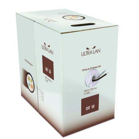 ULTRALAN FTP CABLE CAT 5E CU PE GEL 305M (OUTDOOR) ULAN-FTP-C5E-CU-PEG