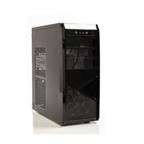 CASE ATX CON ALIMENTATORE 500W - 2USB. AUDIO, MIC - MACH POWER CS-1757-F