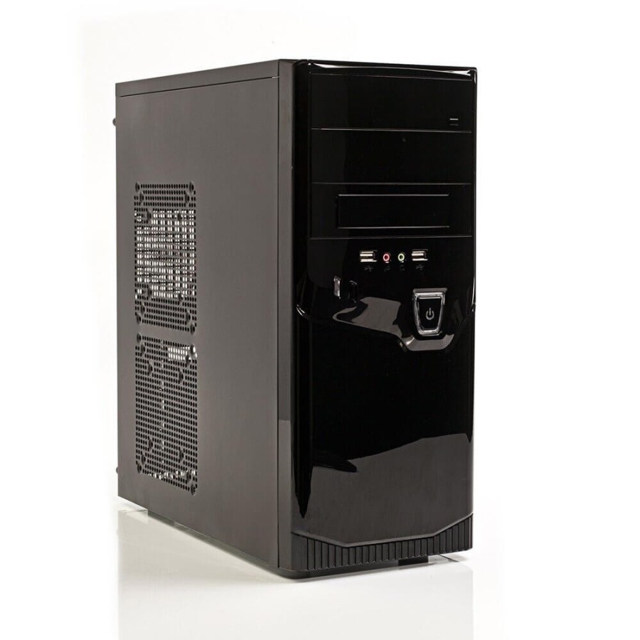 CASE ATX CON ALIMENTATORE 500W - 2USB. AUDIO, MIC - MACH POWER CS-1753