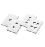 PLACCA PORTA 2*FRUTTI KEYSTON PER BOX 503 COLORE BIANCO