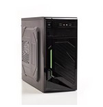 CASE ATX CON ALIMENTATORE 500W - 2USB. AUDIO, MIC - MACH POWER CS-VISTA